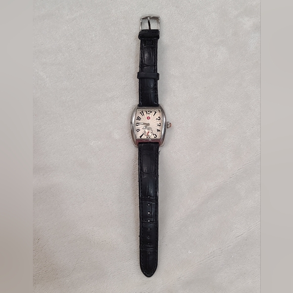 Michele Mini Urban Watch With Alligator Strap - Picture 8 of 8